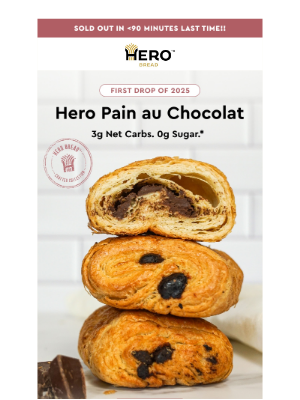 Hero Bread - 🍫 It's Back! Hero Pain Au Chocolat ✨