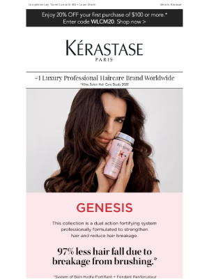 Kérastase - Strengthen hair with professionally formulated haircare