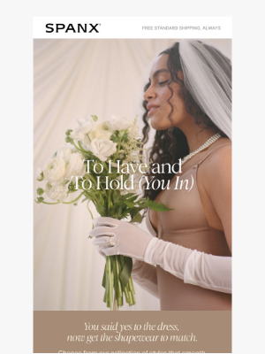 Spanx - The Wedding Suite welcomes you