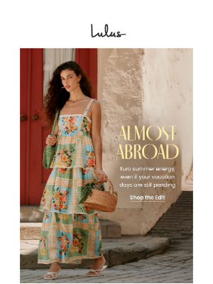 Lulus - Your Euro Summer Wardrobe is Waiting