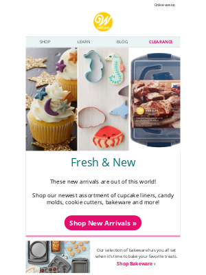 Wilton Cake Decorating & Recipes - Check out these New Arrivals!