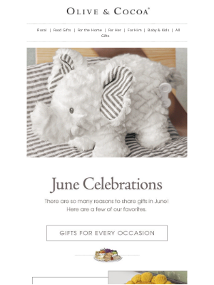 Olive & Cocoa - Celebration-Worthy Dates in June