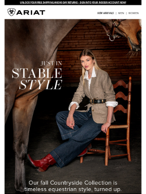 Ariat International Inc - The Fall Edit Is Here 🔥