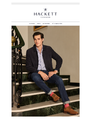 Hackett London - New Trousers & Footwear