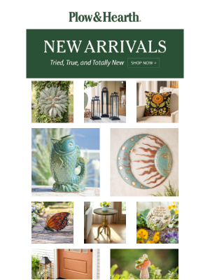 Plow & Hearth - Fresh Finds Meet Familiar Favorites