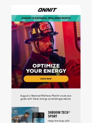 Onnit - Energize Your Routine This National Wellness Month