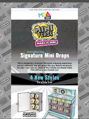 Little Tikes - Help Pick the Next Mini Drop!