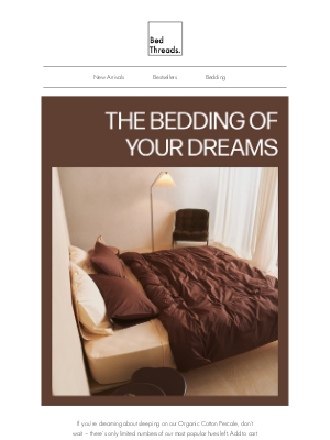Bed Threads (Australia) - The Bedding of Your Dreams Is Inside Steve