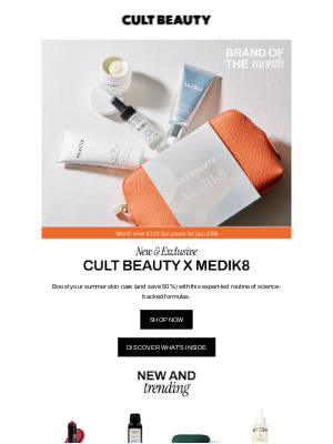 Cult Beauty (United Kingdom) - NEW Cult Beauty X Medik8 Edit