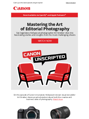 Canon - Canon Unscripted is Back!