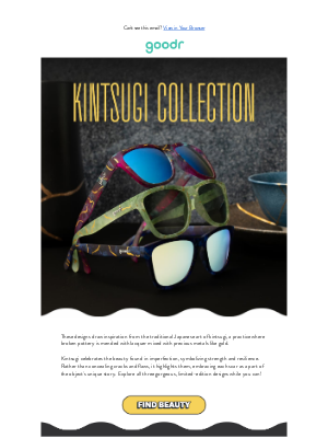 RUN goodr - New Kintsugi Collection