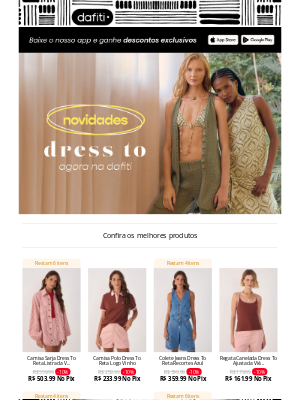 Dafiti (Brazil) - Dress To acaba de chegar 🍃 💛