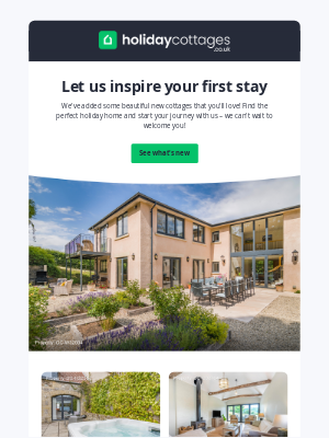 holidaycottages.co.uk - New cottages added!