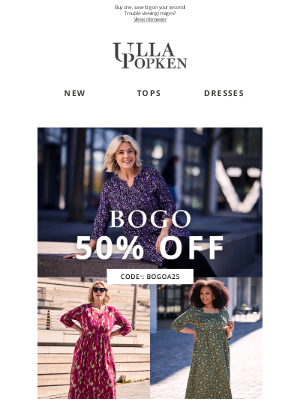Ulla Popken USA - 50% Off Ends at Midnight