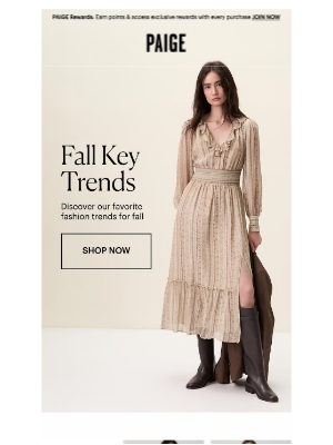 PAIGE - The Trends to Wear Now