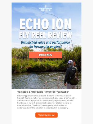 tridentflyfishing.com - WATCH: Echo Ion Fly Reel Review