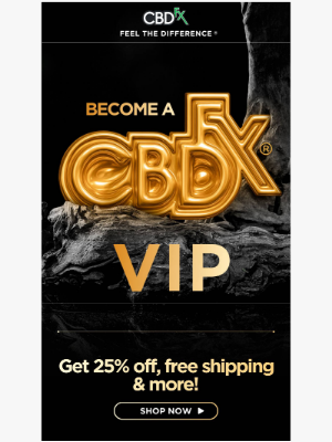 CBDfx - Enjoy massive VIP PERKS when you subscribe! 🥳