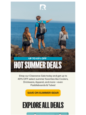 RTIC Outdoors - Summer Deals Still Going Strong