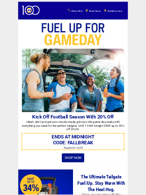 NAPA AUTO PARTS - Ready for Game Day? We've Got Your Fuel.
