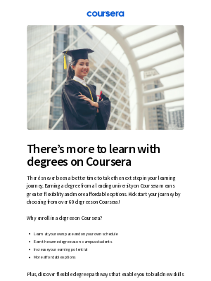 Coursera - Ready to boost your career and earning potential?
