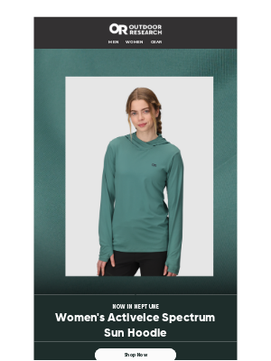 Outdoor Research - New Color Drop in Your Favorite Sun Shirt