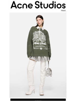 Acne Studios - Seasonal Artwork on FW25 Arrivals