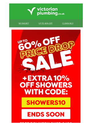 Victorian Plumbing (United Kingdom) - BANK HOLIDAY OFFER ENDS SOON! USE: SHOWERS10 NOW🕛