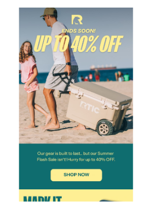 RTIC Outdoors - Flash Deals: Going Fast!