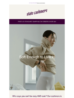statecashmere - Soft Enough to Live In