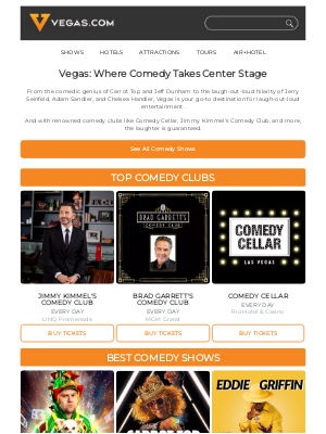 Vegas - Cue the Laughs, Comedy Is Taking Over! 😂
