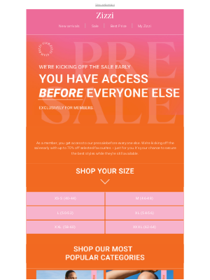 Zizzi Fashion - Exclusive Access: Presale Starts Now 🔥