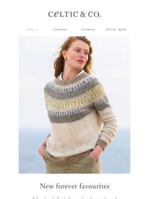 Celtic & Co - New styles to layer now