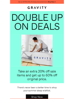 Gravity Blankets - STILL ON: Up to *60% off* original price.