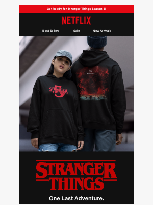 Netflix - Don't Get Stuck in the Upside Down!