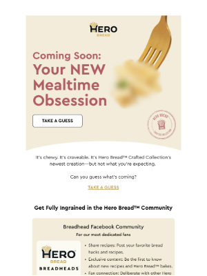 Hero Bread - Something NEW Is on the Table… 👀