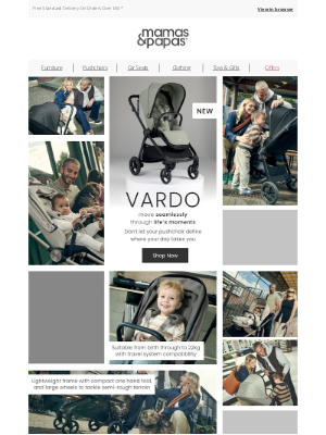 Mamas & Papas (United Kingdom) - 🌟 NEW | Vardo Pushchair 🌟