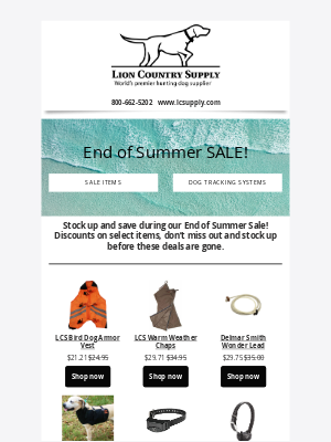 Lion Country Supply - Limited Time: Shop Our Sale Now!