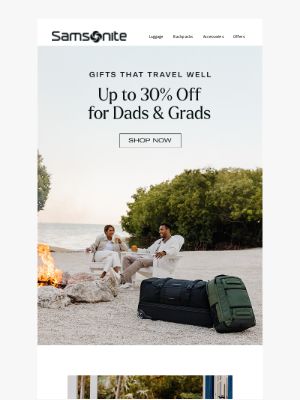 eBags - The Perfect Gifts for Dads and Grads