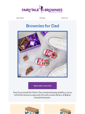 Fairytale Brownies - ⭐ Father's Day is Sunday! ⭐