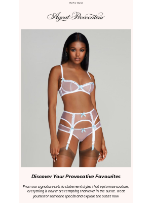 Agent Provocateur - Indulge In Luxury | Explore Agent Provocateur Outlet
