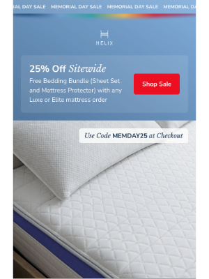 Helix Sleep - 💤 Final Chance 25% Off Sitewide