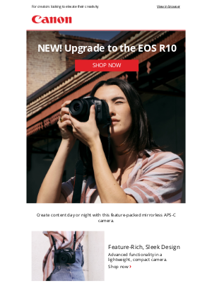 Canon - Christine, Shop Now! The EOS R10: More Than An Upgrade 📷