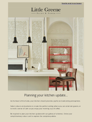 Little Greene - Planning your kitchen update...