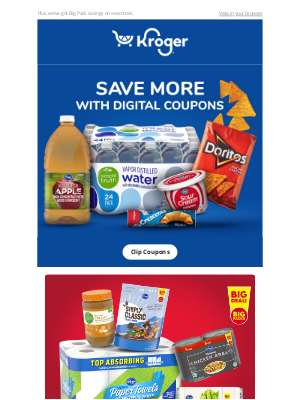 The Kroger Co. - Up to 5 Times the Savings on Favorites | Stock Up & SAVE with Big Packs