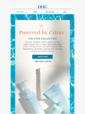 DHC - 🧡Visibly Minimize Pores! 🧡Powered by Citrus ➡️