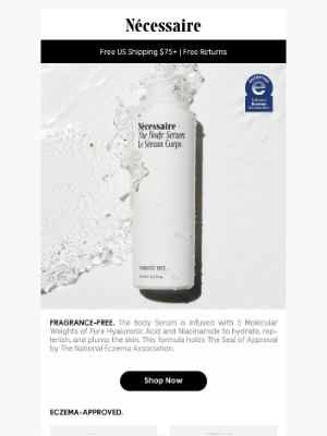 Nécessaire - Hydration For Dry, Sensitive Skin.