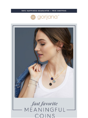 Gorjana & Griffin Inc - COIN NECKLACES ARE HERE! 
