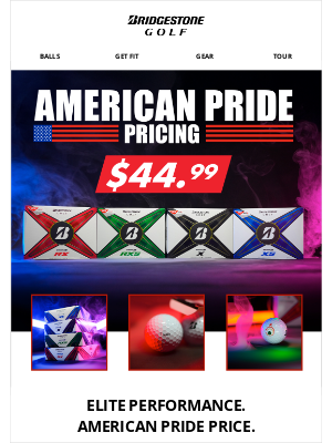 Bridgestone Golf - New Price On TOUR B