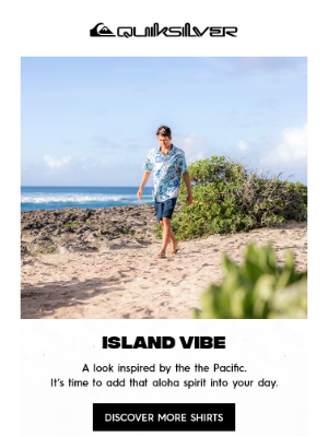 Quiksilver - Shirts Inspired By The Island Vibe