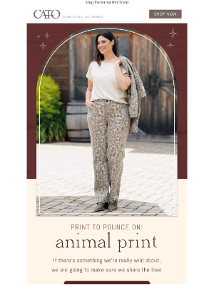 Cato Fashions - Print To Pounce On!